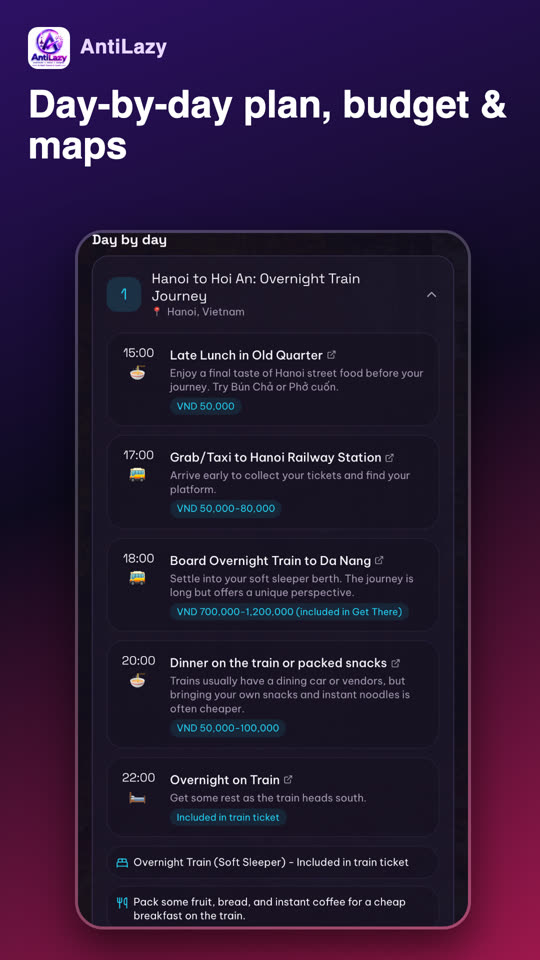 AntiLazy – AI Life Coach: Calorie Scanner, Trip Planner & Habits – screenshot 5