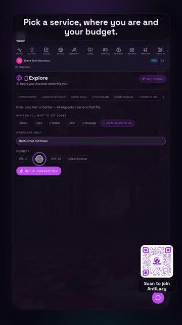 Find beauty salons near you – real app screenshot 1