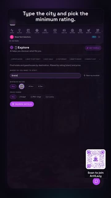 Find where to stay – real app screenshot 1