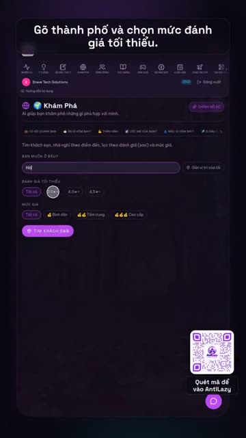 Tìm nơi để ở theo đánh giá và giá – ảnh chụp thực tế từ app 1