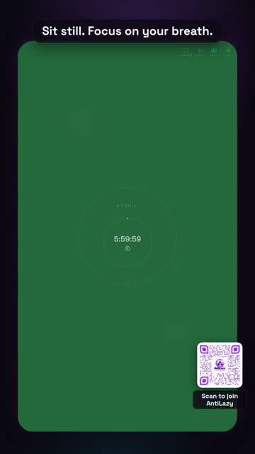 Daily meditation with streaks – real app screenshot 2