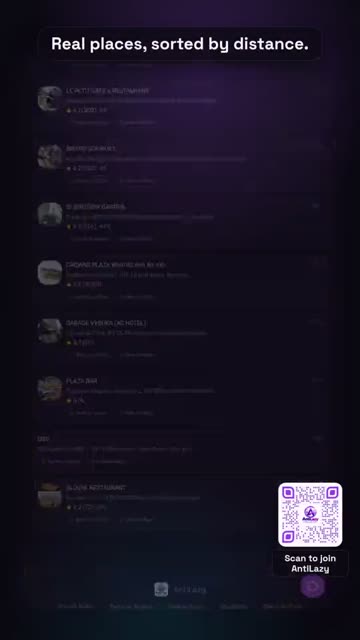 See what is near you – real app screenshot 2