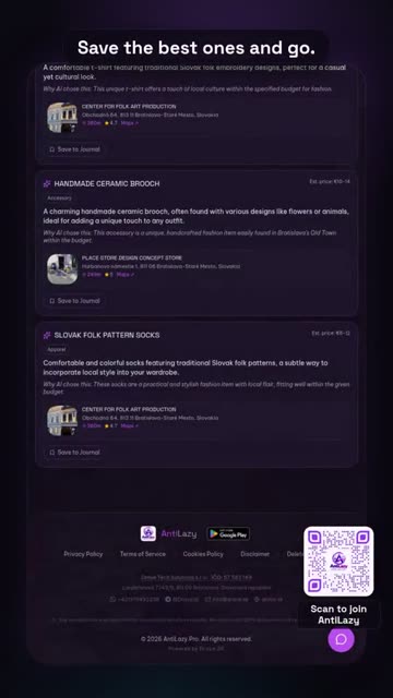 Gift and shopping ideas – real app screenshot 2