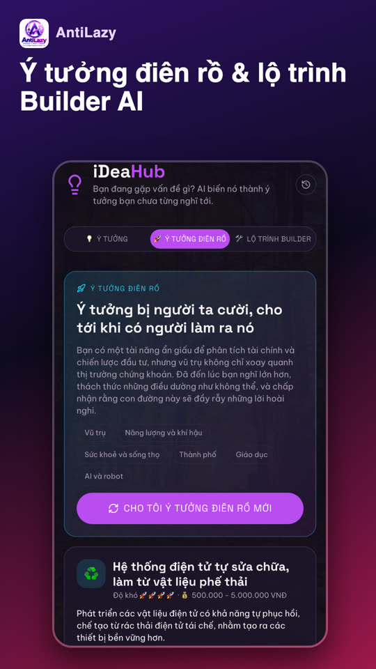 AntiLazy – AI Coach: Đếm calo bằng ảnh, Du lịch, Thói quen – screenshot 8